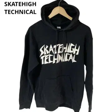 SKATEHIGH TECHNICAL 후드티 블랙
