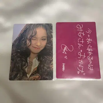 HANA 노노가 KOHARU 코하루 트레이딩 카드 nonogirls