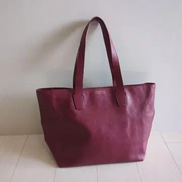 BARNEYS NEW YORK 버건디 토트백