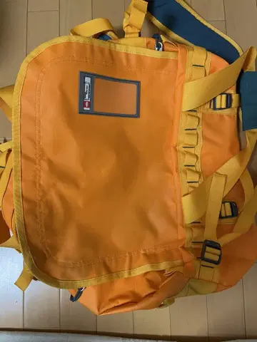 THE NORTH FACE 더플백 오렌지