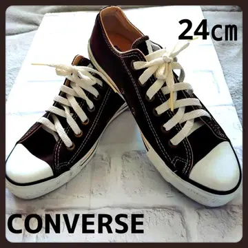CONVERSE 브라운 스니커즈 24cm