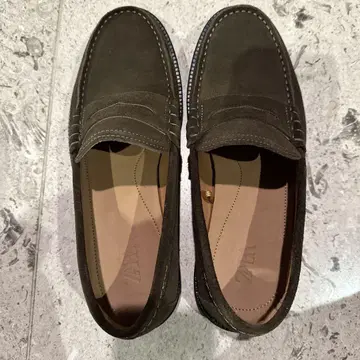 ZARA 스웨이드 로퍼 24.5cm