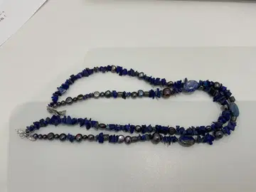 라피스라줄리 펄 목걸이