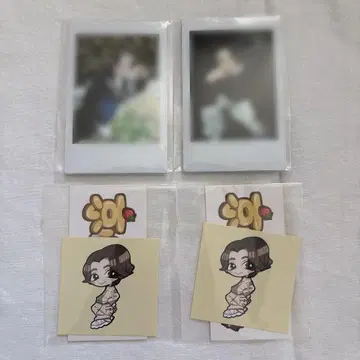 교토야마 하루 폴라로이드 스티커 세트