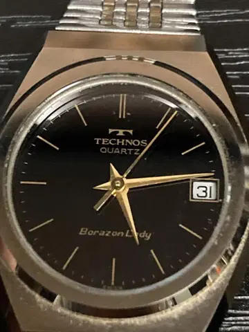 TECHNOS Borazon Lady 쿼츠 시계