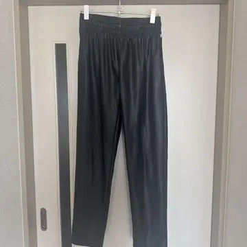 Cook Man 인조 가죽 팬츠