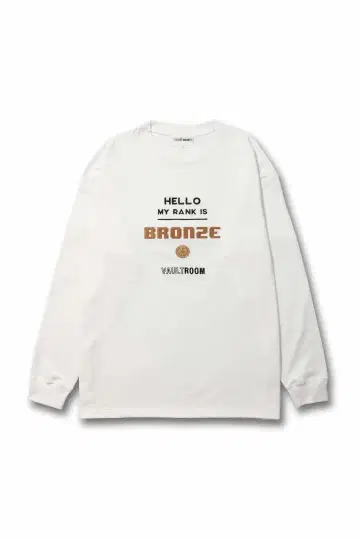 VAULTROOM BRONZE L/S TEE [XL 사이즈]