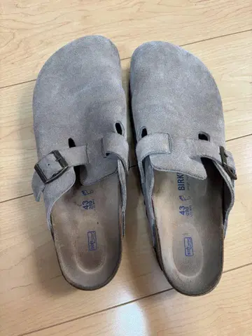 BIRKENSTOCK 그레이 사보 샌들 43