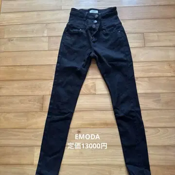 에모다.EMODA ELDER 스키니 데님 블랙 사이즈 2