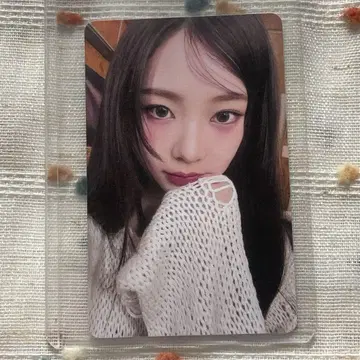 카리나 aespa 6000엔 구매 혜택 팬미 팬 트레이딩 카드