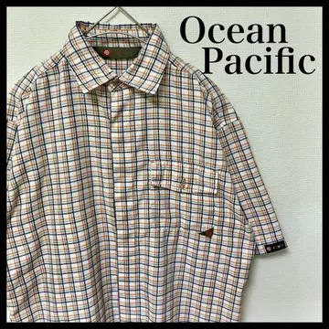 y2k city OceanPacific 체크 셔츠 s2