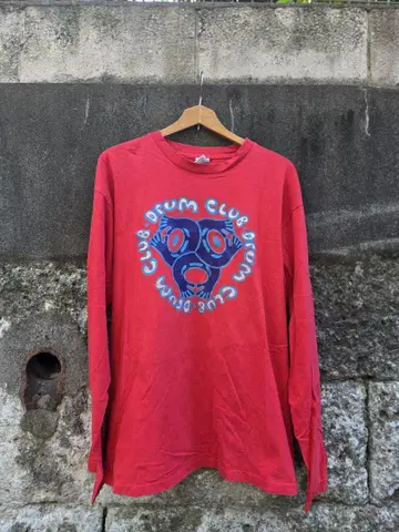 DRUM CLUB 빈티지 티셔츠 XL
