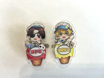 WIND BREAKER 체크 세일러 이름 배지 스오 & 니레이