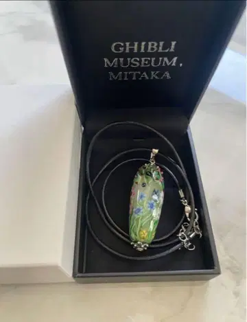 [ 완판템 ] 지브리 미술관 잠자리 구슬 토토로 목걸이(세로)