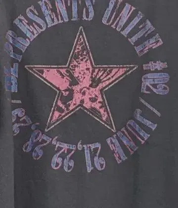 [ 새상품 ] B'z UNITE #02 잉크 블랙 티셔츠 S 사이즈