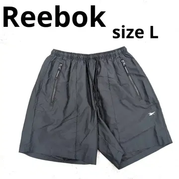 243 Reebok 블랙 숏팬츠 L