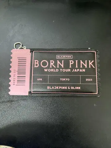 BLACKPINK BORN PINK 카드 케이스