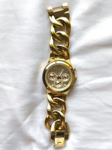 MICHAEL KORS 마이클코어스 손목시계 골드 여성용