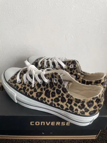 CONVERSE ALL STAR 레오파드 무늬 스니커즈