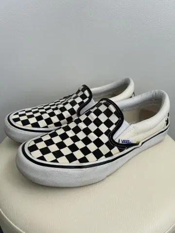 VANS PRO 체커보드 슬립온 26.0cm 반스