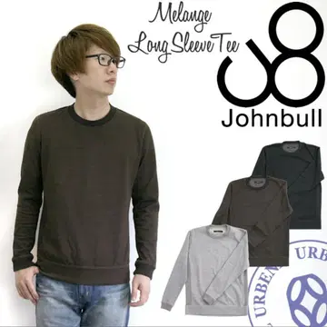 Johnbull 멜란지 롱 슬리브 티