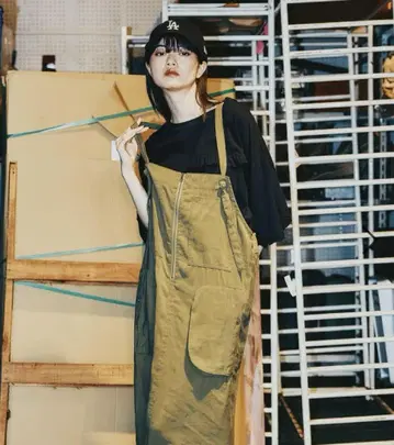 니코앤드 [MODE NORM CORE] 하늘하늘 밀리터리 포켓 원피스