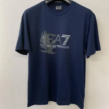 EMPORIOARMANI 아르마니 남성용 티셔츠 새상품 이글 네이비 L