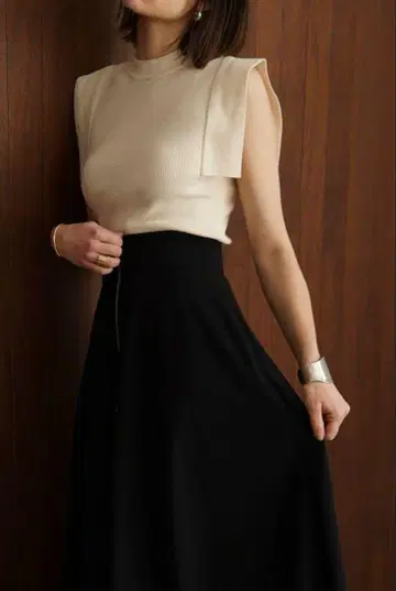 CLANE / SQUARE SLEEVE KNIT TOPS
