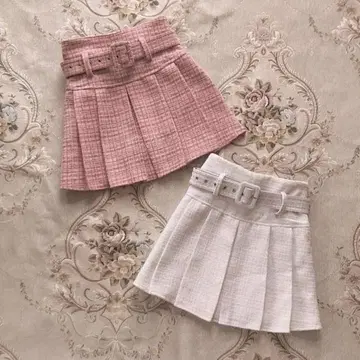 meltie 멜티 글리터 미니 스커트