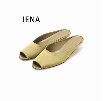 IENA 이에나 그린 뮬 샌들 새상품급 36