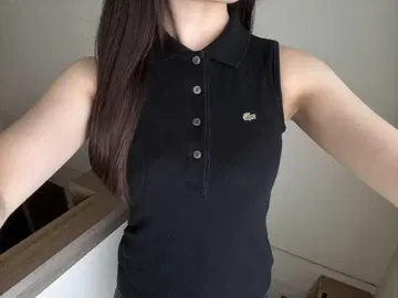 LACOSTE 민소매 폴로 셔츠