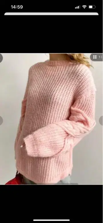 AMERI [ BACK CABLE KNIT ] 즉시 완판 상품