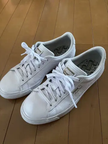 Puma court star Vu white/metallic gold
