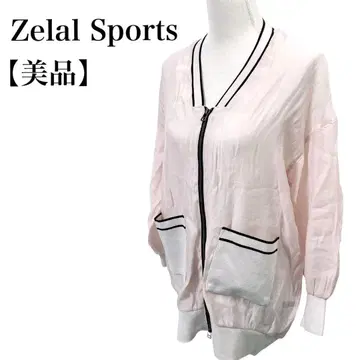 [새상품급] Zelal Sports 시어 지퍼 가디건 라이트 아우터