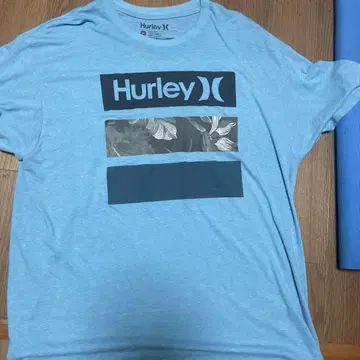 Hurley XL 티셔츠 라이트 블루