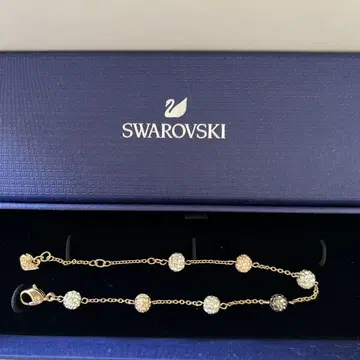 SWAROVSKI 스와로브스키 볼 팔찌 박스 포함