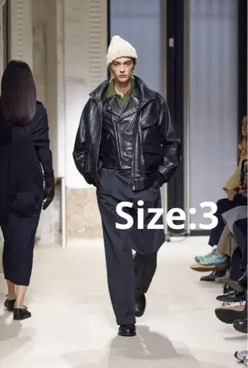 오라리 AURALEE LAMB LEATHER ZIP BLOUSON 3