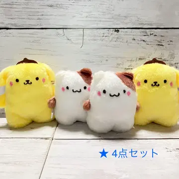 폼폼푸딩 나란히 도미프렌즈 마스코트 캐릭터 굿즈