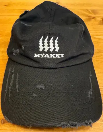 hyakki SHIDE Cap Black