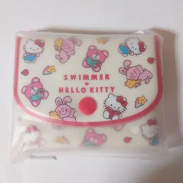 산리오 x SWIMMER 시크릿 미니 파우치 키티 스위머 sanrio
