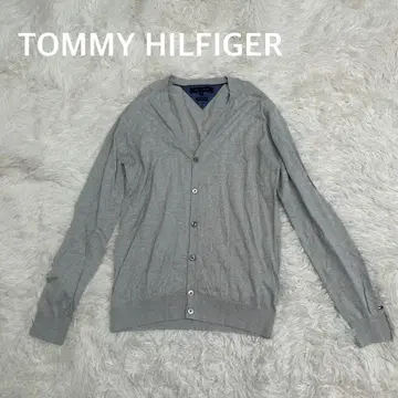 TOMMY HILFIGER 타미힐피거 V넥 가디건