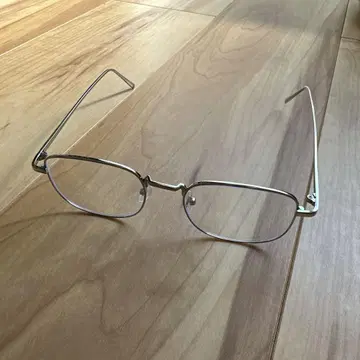 실버 프레임 패션 안경