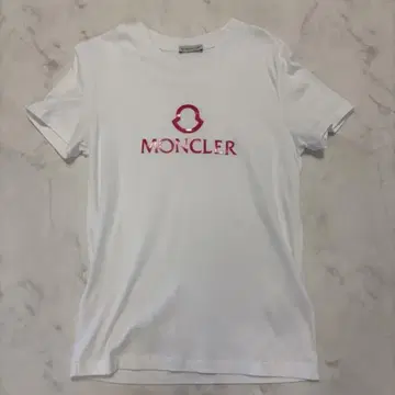 MONCLER 화이트 티셔츠