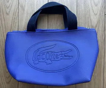LACOSTE 퍼플 토트백