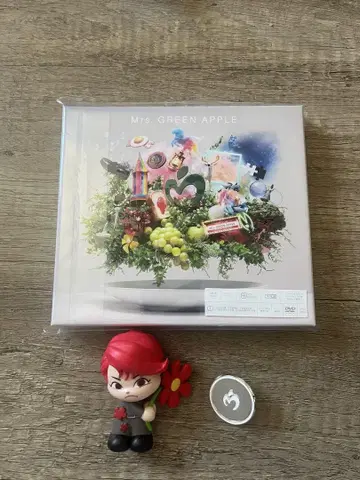 Mrs. GREEN APPLE 10 (CD+DVD) 피규어 핀 배지
