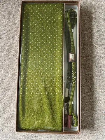 오비 조임끈 오비 장식 천 세트 새상품 일본 무용 기모노 오비 일본 의류