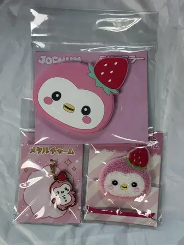 JOCHUM 포포 머리끈 메탈 참 러버 거울 세트