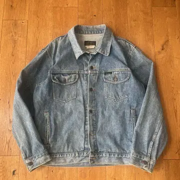 70년대 80년대 Eddie Bauer 데님 재킷 2nd 3rd 블랙 택