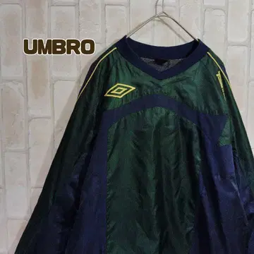 엄브로 UMBRO 나일론 풀오버 충전솜 그린