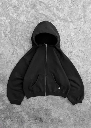 AKIMBO ZIP-UP HOODIE XL 블랙